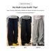 001 American Style Cargo Sweatpants Women Fleece-Lined 2025 Autumn Winter Embroidered High Waist Casual Loose BF Lazy_desvips.com