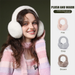 Autumn Winter Earmuffs Windproof Fleece Lined Foldable Warm Rabbit Fur Covers Plush Ear Muffs DEZ42_desvips.com