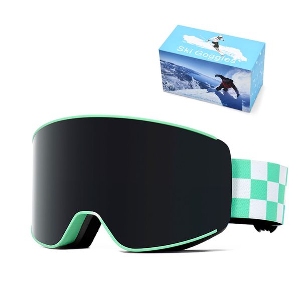 New Spherical Goggles Adult Double-layer Anti-fog Men's And Women's Outdoor Ski Glasses_desvips.com