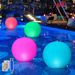 Inflatable LED Light Ball Outdoor Swimming Pool Courtyard Light Beach Ball PVC Inflatable Remote Control Light Ball_desvips.com