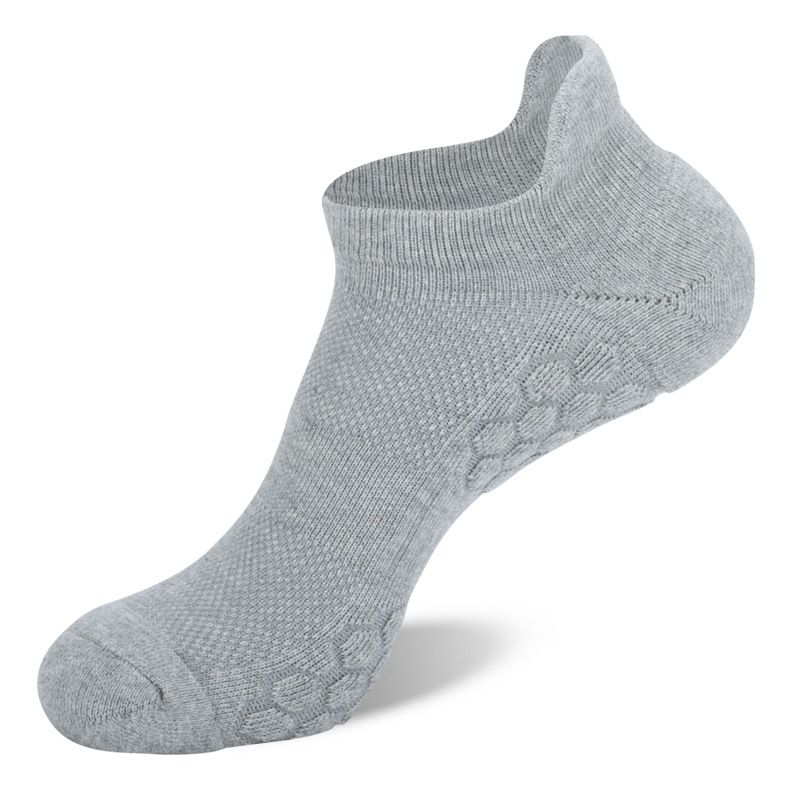 Professional Sports For Men, Fitness, Running, Marathon, Combed Cotton Compression Socks, Low-cut, Breathable, Non-slip_desvips.com