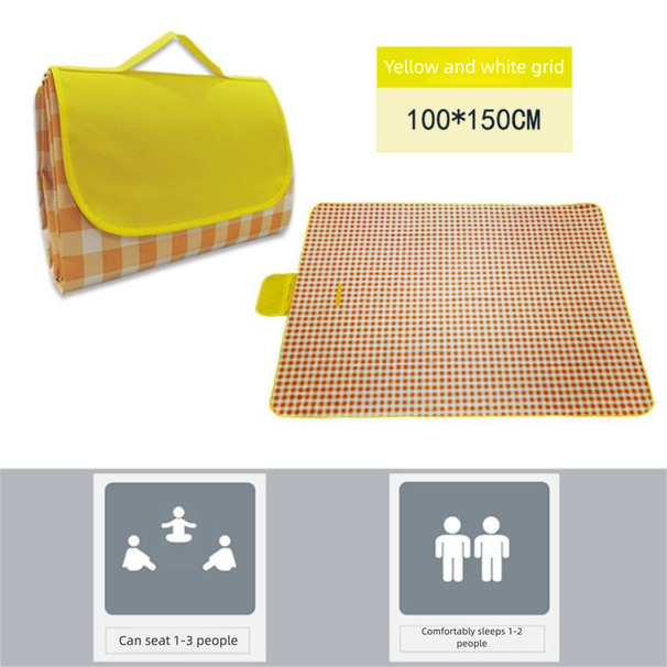 Picnic Moisture-Proof Thickened Outdoor Cooking Camping Beach Tent Ground Waterproof Lawn Mat Portable For Outings_desvips.com
