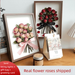 Finished Picture Frame With Real Dried Flowers, And Preserved Flower Bouquets For Birthdays, Teacher's Mother's Day, 520_desvips.com