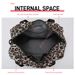 Leopard Print Carry On Travel Bag, Large Capacity Gym With Independent Shoe Compartment, Weekend Overnight Duffel Bag_desvips.com