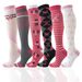 Sports pressure socks Multi-colored men's and women's outdoor running stockings_desvips.com