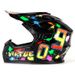 Small children's electric motorcycle helmet men's and women's go-kart DOT full helmet downhill race helmet_desvips.com