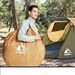 Outdoor Boat Shaped Tent Fully Automatic Sunscreen Hand Throwing Tent Outdoor Quick Opening Tent Camping Windproof Camping Tent_desvips.com