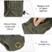 IDOGEAR Tactical GP General Purpose Utility Pouch MOLLE Sundries Recycling Bag Outdoor Gear 3574_desvips.com