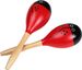 Sandbell, Wooden Shaker Instrument, Suitable For Adults, Children, Infants, Toddlers, Red Color_desvips.com