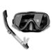 Snorkeling Mask Adult tempered glass snorkel Mask Full dry snorkel set_desvips.com