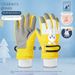 Kids Waterproof Ski Gloves With 3D Cartoon Designs - Warm Winter Gloves For Boys & Girls (Dinosaur, Bear, Bunny Patterns, Sizes 4-12 Years)_desvips.com