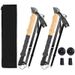 Professional Outdoor With 7075 Aluminum Alloy Telescopic Folding Handle, Anti Slip Walking Cane For Hiking_desvips.com