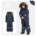 Outdoor Single And Double Board Luminous Windproof Waterproof Thickened Warm One-piece Children's Ski Suit_desvips.com