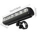 Bright Bicycle Front Light,USB Battery, 1850 Lumen Rechargeable LED Powerful Front Headlight Waterproof Safety Light For Kids, Adults, Black_desvips.com