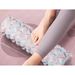 Yoga Quick Slimming Leg Artifact Wolf Tooth Massage Muscle Rolling Stick Foam Roller Two-Piece Set 1_desvips.com