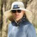 Large Brim Sun Hat Outdoor Leisure Fan Hat Solar Strong Wind USB Rechargeable Mountaineering Hiking Summer Hat_desvips.com
