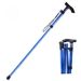 Outdoor Folding Hiking Pole Five-section Telescopic Old Man Crutch Travel Hiking Stick Stick Stick_desvips.com