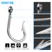 Barbed Tuna Iron Plate Deep Stainless Steel Corrosion Resistant Sea Water Boat Fishing Hooks_desvips.com