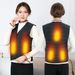 Electric Heated Vest For Men Women Heated Jacket 3-Speed Temperature Adjustment Winter Hiking Camping Skiing Fishing Bodywarmer_desvips.com