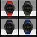 Men's Large Screen LED Large Dial Watch Sports Electronic Watch Adult Student Electronic Watch_desvips.com