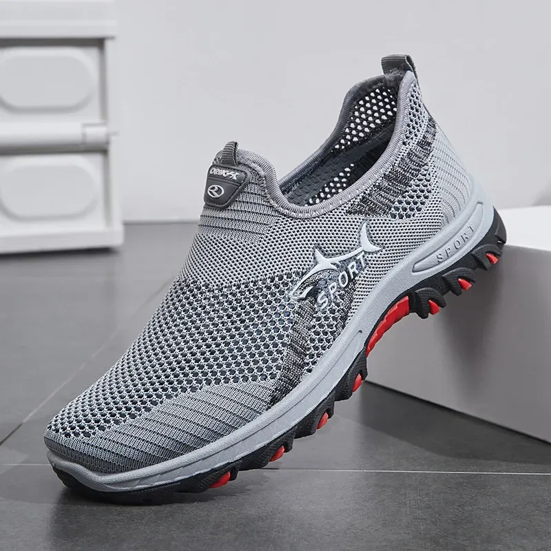 2026 Breathable Hiking Air Mesh Sneakers For Outdoor Lightweight Casual Men New Fashion Walking Shoes_desvips.com