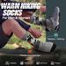 4Pairs Thick Gray Camouflage Men‘s Winter Autumn Elastic Wool Mid Tube Sports Soft Thermal Crew Outdoor Socks Hiking_desvips.com
