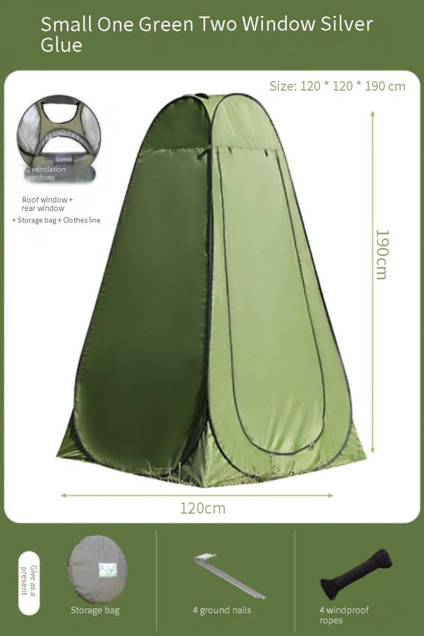 Outdoor Bathing Tent Portable Toilet Tent Changing Shower Tent Changing Cover_desvips.com