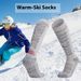 Long Tube Ski Soc Outdoor Sports, Thickened Mountaineering Soc, Towel Bottom For Sweat Absorption, Warmth And_desvips.com