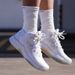3 Pairs Professional Practical Basketball Sport For Men Towel Bottom Thickened Shock Absorption Women Football Socks_desvips.com