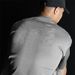 Men's Mesh Plus Size Short Sleeve Loose Round Neck Fitness Muscle T-Shirt Summer Quick-Dry Casual Running Top_desvips.com
