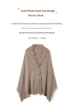 Skin-friendly Soft 100% Australian Wool Knitted Shawl Women's Warm Tassel Ruffled Shawl Scarf_desvips.com