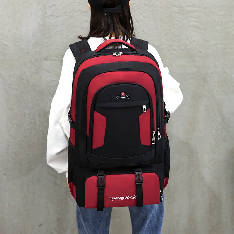 Large Capacity 80 Liters Outdoor Lage Sports Backpack_desvips.com