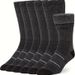 Warmth Velvet Hiking Round Neck Winter Boot Socks Pack Of 3 Pairs Men And Women_desvips.com