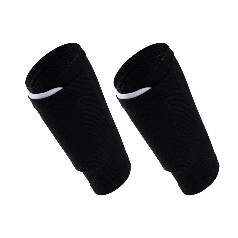 Double Layer Breathable Leg Guard Socks For Men And Women Mid Tube Leg Guard Socks Fixed Cover Plug In Cover Football Leg Guard Socks_desvips.com