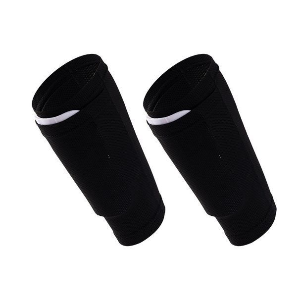 Double Layer Breathable Leg Guard Socks For Men And Women Mid Tube Leg Guard Socks Fixed Cover Plug In Cover Football Leg Guard Socks_desvips.com