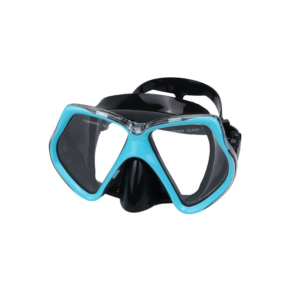border Goggles Large Frame Waterproof Swimming Glasses Nose Protection Adult HD Snorkeling Diving Mask_desvips.com