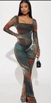 New four-season wearable sexy long-style mesh jumpsuit_desvips.com
