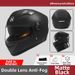 Helmets Men's Electric Scooter Helmet, Anti Fog, Warm, Winter Use, Full Coverage Helmet For Riding Electric Bikes And Motorcycles._desvips.com