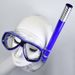 Diving Snorkel Set Snorkeling Essential Equipment Large Frame Swimming Goggles Adult And Children's Swim Mask_desvips.com