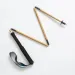 Bamboo Trekking Poles Carbon Fiber Hiking Sticks Portable 5-Section Foldable Outdoor Walking Sticks Walk Cane Climbing Equipment_desvips.com