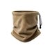 SportLife Soft Neck Warmer Gaiter Solid Color Drawstring Design Fleece Neck Gear For Cycling Can Also Be Used As A Mask_desvips.com