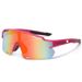 Cycling Eyewear Sunglasses Bicycle Colorful Coated Real Film Sports Glasses Windproof Goggles_desvips.com