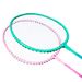 Red Happiness/DHS Badminton Pair For Beginners Double Racket Entry Training Alloy Model EG100 Pre-strung 2 Pieces_desvips.com