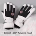 Thickened And Plush Insulated Gloves With Anti-slip, Anti-lost, Thermal Locking, And Cold-weather Protection For Skiing And Cycling_desvips.com