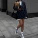Women's Clothing ins style autumn new suit fashionable high waist slim temperament two piece suit_desvips.com