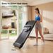iScooter X2NC Compact Treadmill With 2.5HP Peak Motor, 12km/h Speed, LED Screen, Supports Up To 120kg_desvips.com