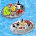 Eco-Friendly PVC Inflatable Drink Holder & Snack Tray - Floating Pool Party Accessory (Stable Durable And Multi-Functional)_desvips.com