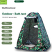 outdoor Bathing Tent Camping Shower Changing Tent Thickened Warm Changing Tent Simple Bath Cover Toilet Outdoor_desvips.com