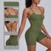 Sexy Suspenders Exercise Jumpsuit One Piece Casual Running Butt Lift Fiess Tight Show Thin Yoga Suit_desvips.com