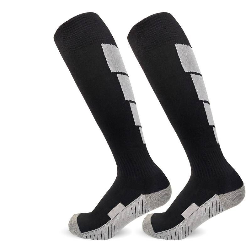 Adult Children Non-Slip Soccer Socks Over The Knee Thickened Terry Cloth Soles Student Sports Tube Socks For Children And Adults_desvips.com